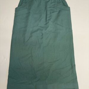 Vintage- Neiman Marcus Teal Pencil Skirt